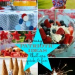 Easy Patriotic Ideas that are quick & fun via Nest of Posies