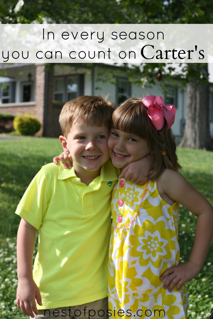 in every season you can count on Carter's
