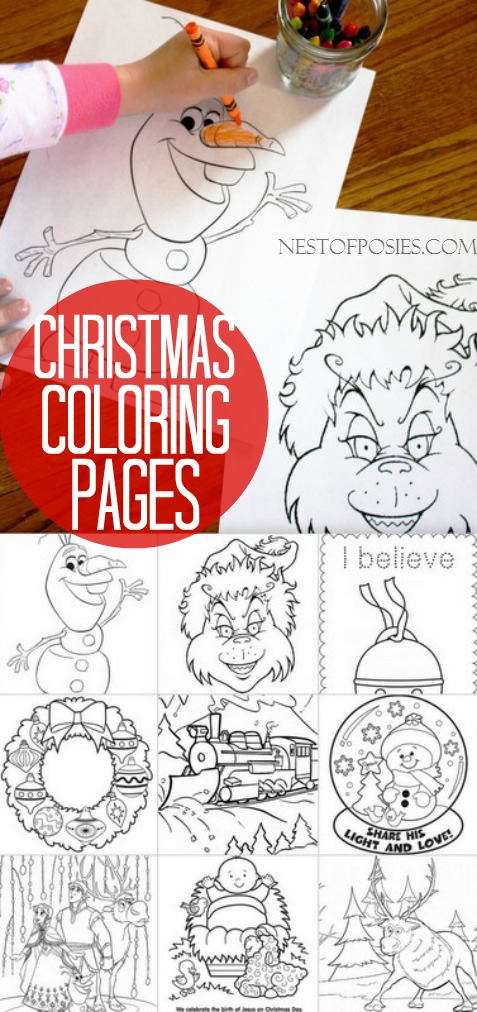Christmas Coloring Pages for Kids