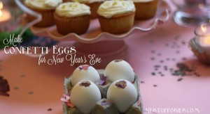 how to make Confetti Eggs for New Years