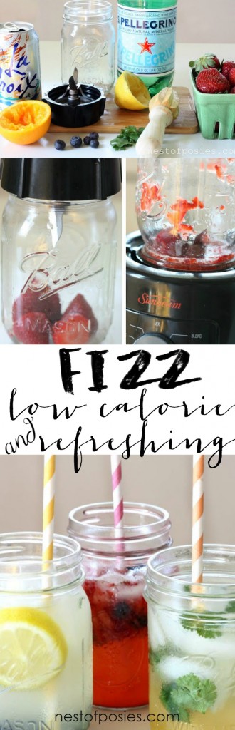 FIZZ.  A low calorie and refreshing drink made from fresh & easy ingredients