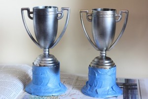 Target & making tarnished silver trophies