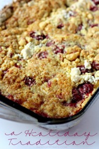 A Holiday Tradition ~ Cherry Dump Cake