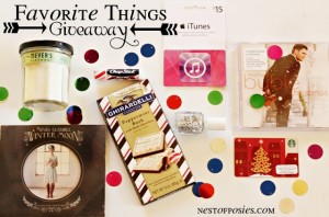 My Favorite Things {Holiday Edition} Giveaway!