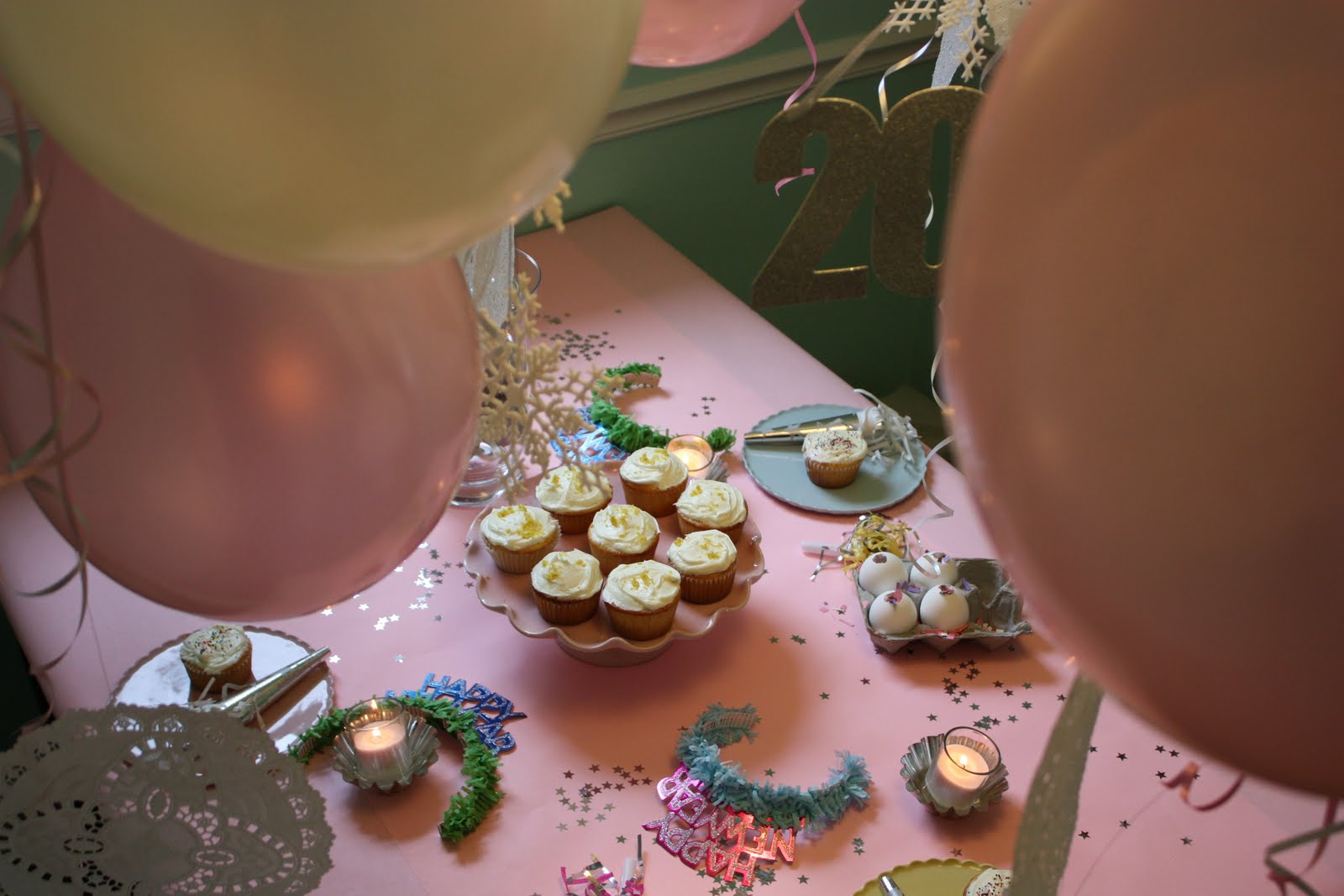 Host a Family Friendly New Year's Eve Party via Nest of Posies