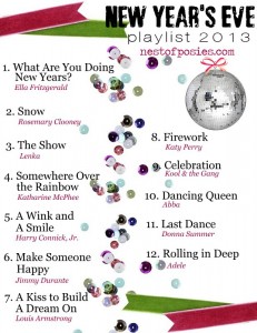 Happy New Year’s Eve 2013 Playlist