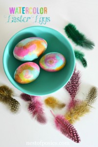 Watercolor Easter Eggs