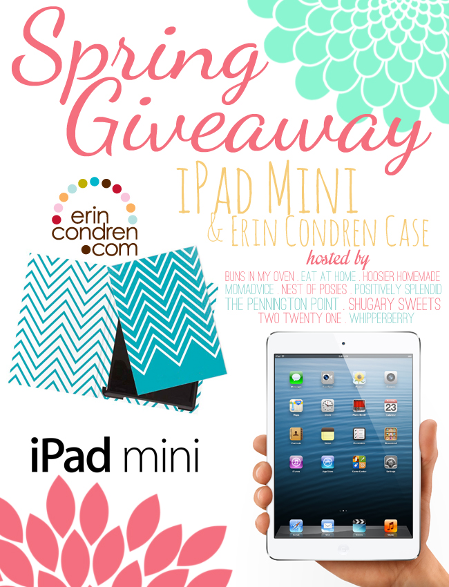 Win an iPad mini & case via Nest of Posies