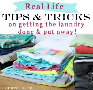 Real Life Tips & Tricks on Getting the Laundry Done!