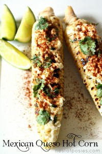 Mexican Queso HOT Corn: a progressive Summer dinner & a giveaway!