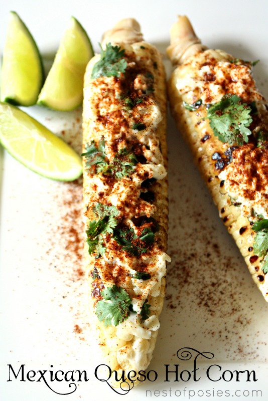Mexican Queso HOT Corn: a progressive Summer dinner & a giveaway