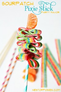 Sourpatch Pixie Stick a party favor idea