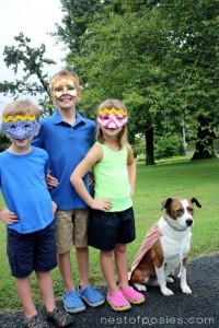 Superhero Kids Craft Idea