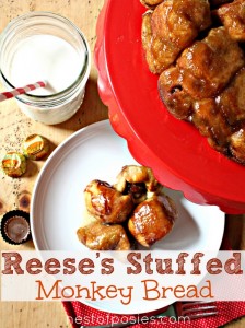 Reese’s Stuffed Monkey Bread