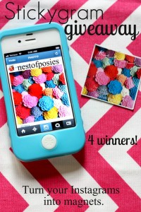 A Stickygram Giveaway AND Instagram HOP Link Party