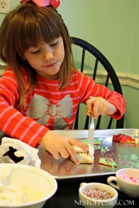 Decorating Christmas Cookies with Kids