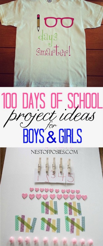 100 Days Of School Project Ideas And Shirt