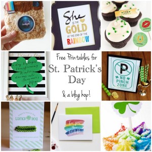 St. Patrick’s Day Quote Printable Blog Hop