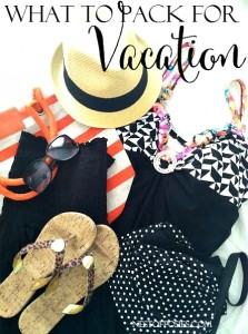 What to Pack for Vacation and a preview of Blended the Movie!
