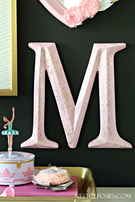 Bubblegum Pink and Pixie Dust Girl's Room Decor