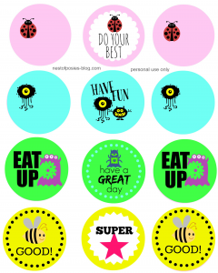 Back to School Printable Stickers