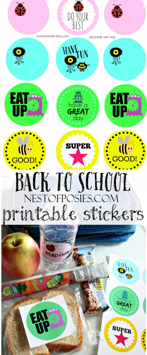 Back to school printables