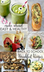 Back to School Breakfast Recipes and Ideas
