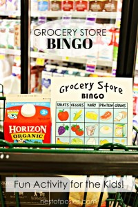 Grocery Store BINGO