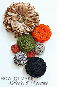 How to make a Posie and Rosette Cluster