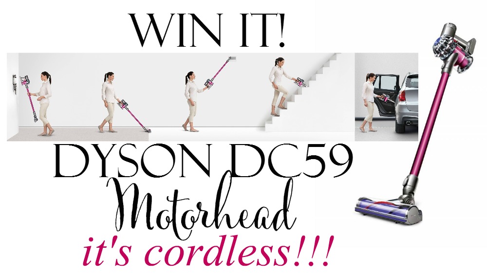 Win a DYSON DC59 Motorhead