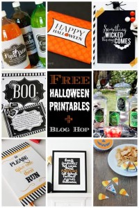 Halloween Printable Blog Hop