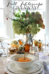 Fall Tablescape Giveaway