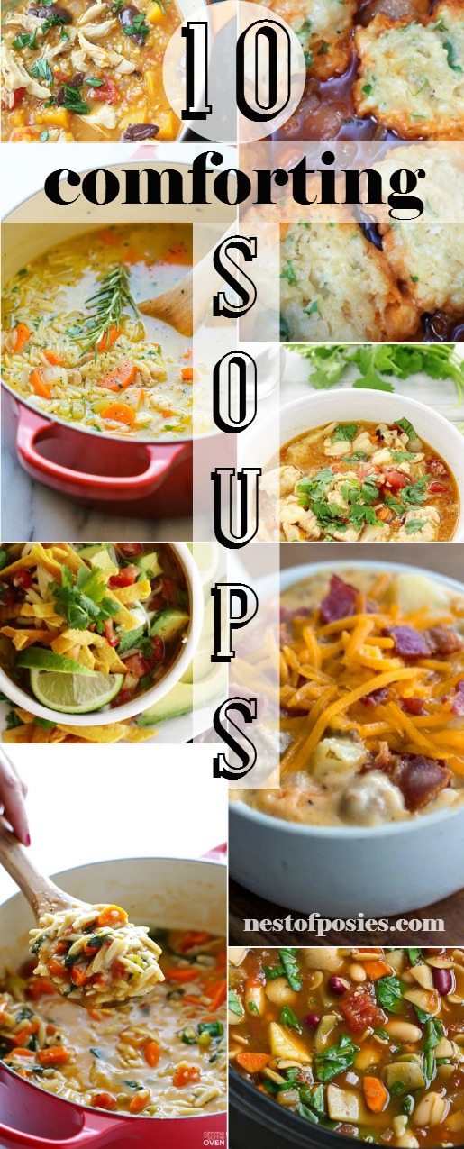 10 of the most Warm and Comforting Soups you've ever tried!