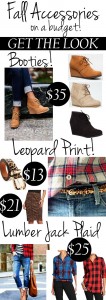 Fall Accessories on a budget