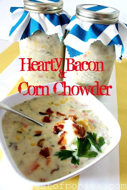 Hearty Bacon and Corn Chowder Soup