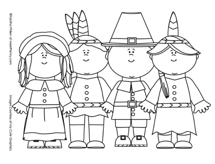 Pilgrim Coloring Pages pilgrim-coloring-pages