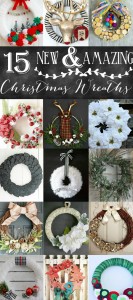 Lumber Jack Antler Wreath + a wreath blog hop!