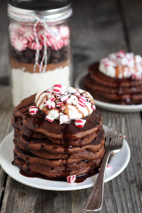 Cookie Inspired Christmas Pancake Recipes