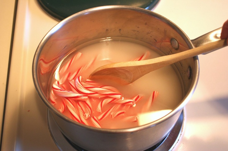 Make your own Candy Cane Syrup (peppermint)