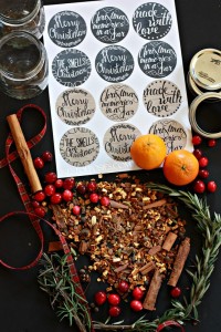 Christmas in a Jar – mulling spices