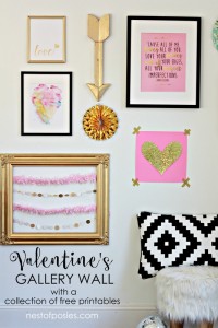 Valentines Gallery Wall