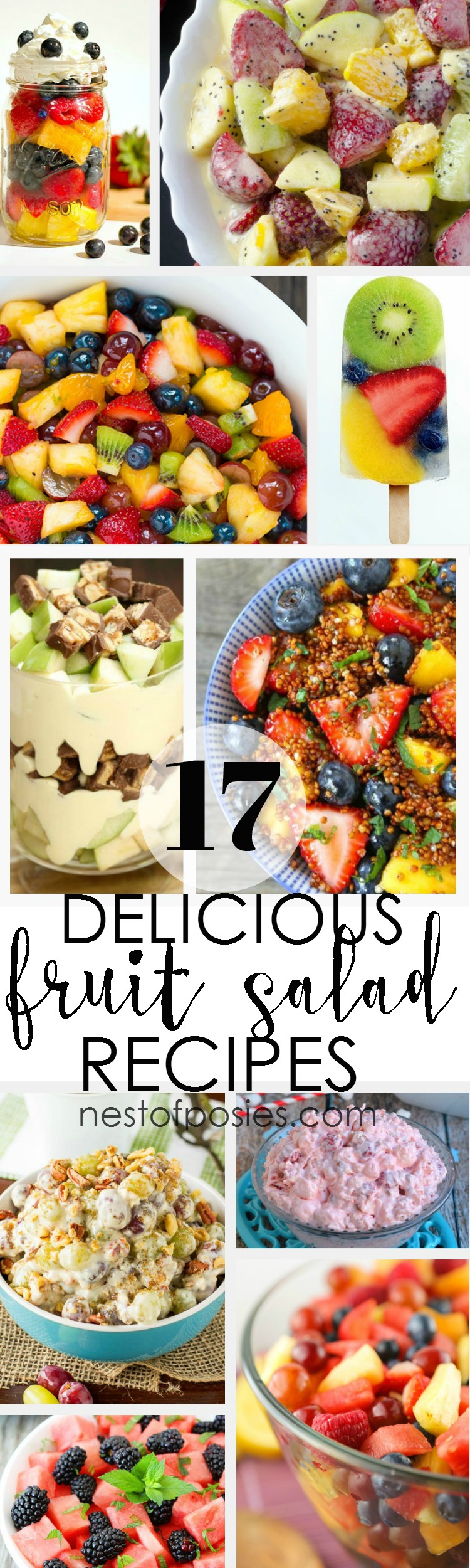 17 Delicious & Refreshing Fruit Salad Recipes