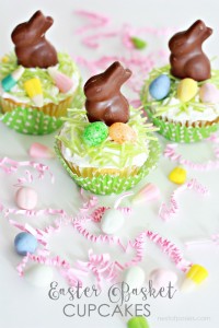 Easter Basket Cupcakes