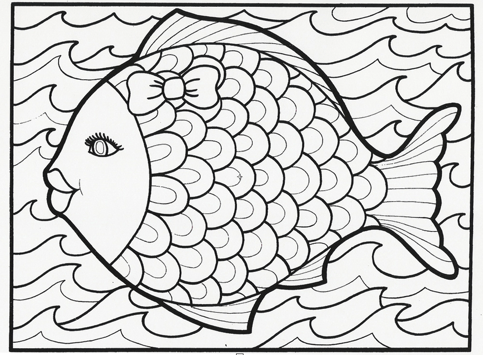  Summer Coloring Sheets For Kids 7