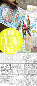 Summer Coloring Pages