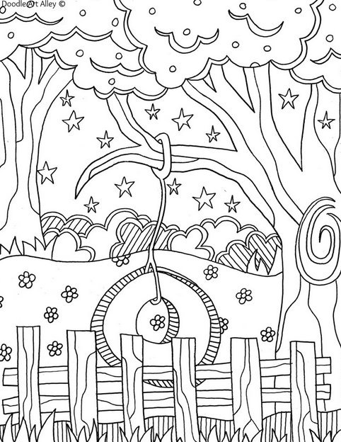 Summertime Coloring Pages 10