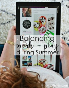 Balancing Work and Play