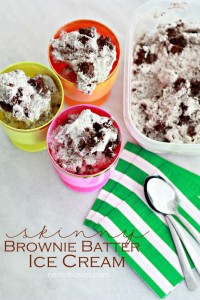 Brownie Batter No Churn Ice Cream