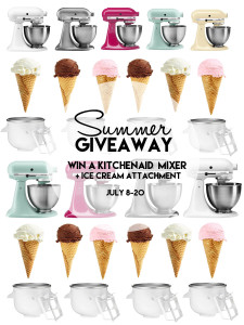 Kitchenaid Mixer Giveaway