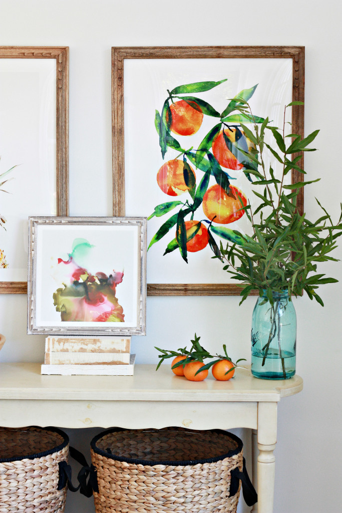 Filling your home with nature and art and making it all work